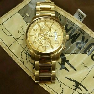 Guess golden watch